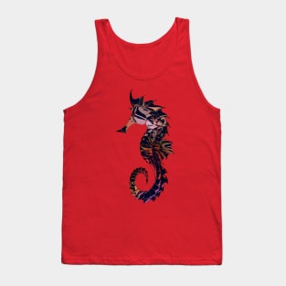 Art Seahorse, nautical tribal symbol print Tank Top